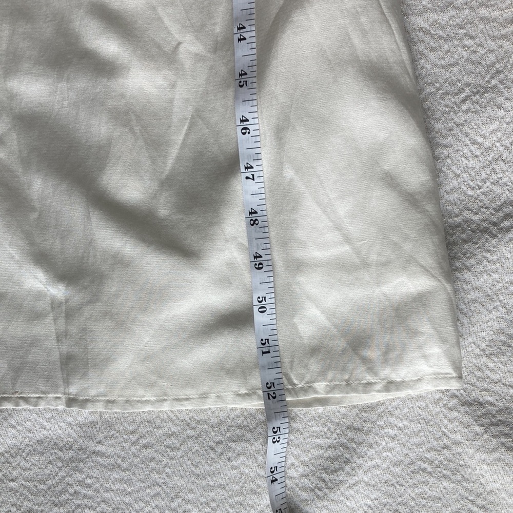 Lonely Off-white Strap Tie back Midi Dress Size 8 - Picture 8 of 11